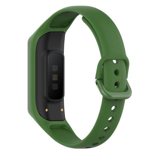army green silicone-samsung-galaxy-fit-2-strap-6-colours

