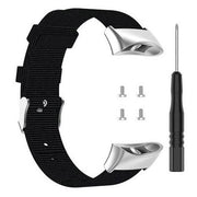 black garmin forerunner 45 nylon strap on table
