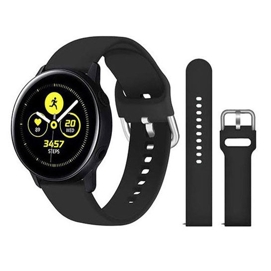 black silicone strap for garmin forerunner 55
