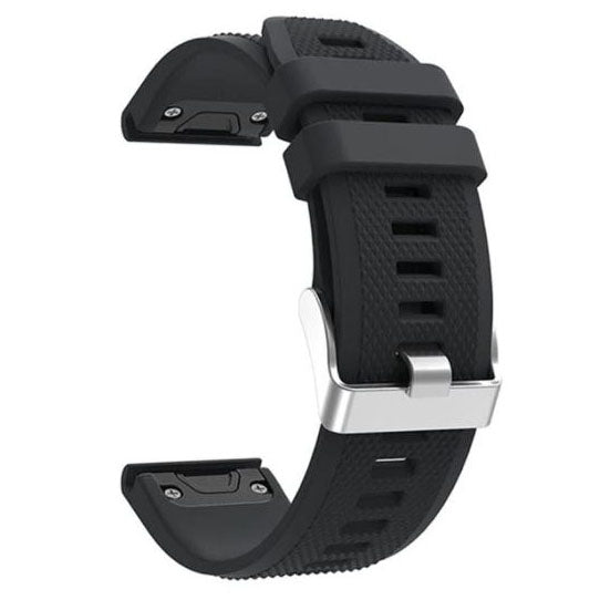 black silicone strap for garmin foreunner 935
