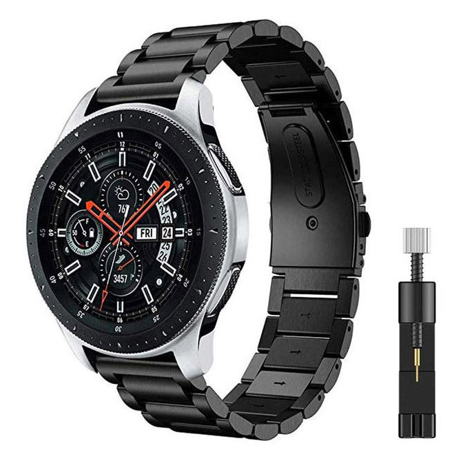 black steel strap for garmin forerunner 645
