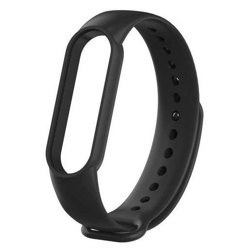 black protective silicone strap for xiaomi mi band 7
