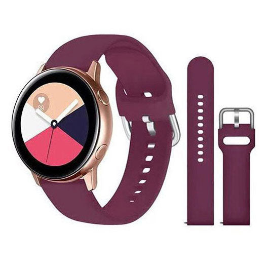 burgundy silicone strap for garmin d2 air
