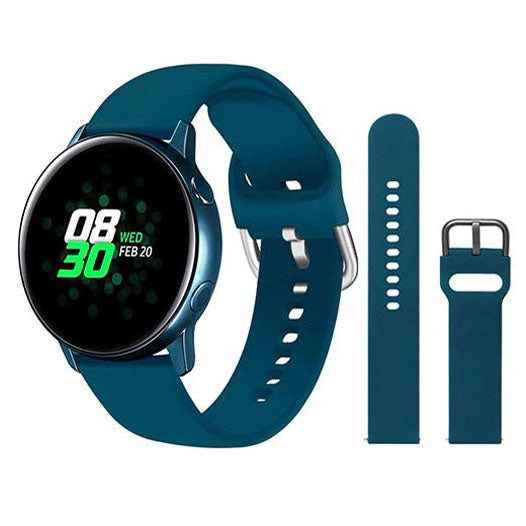 Dark blue garmin forerunner 245 music strap side view
