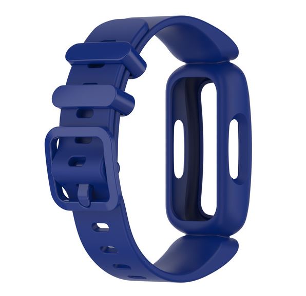 dark blue fitbit Ace 3 strap silicone protective cover
