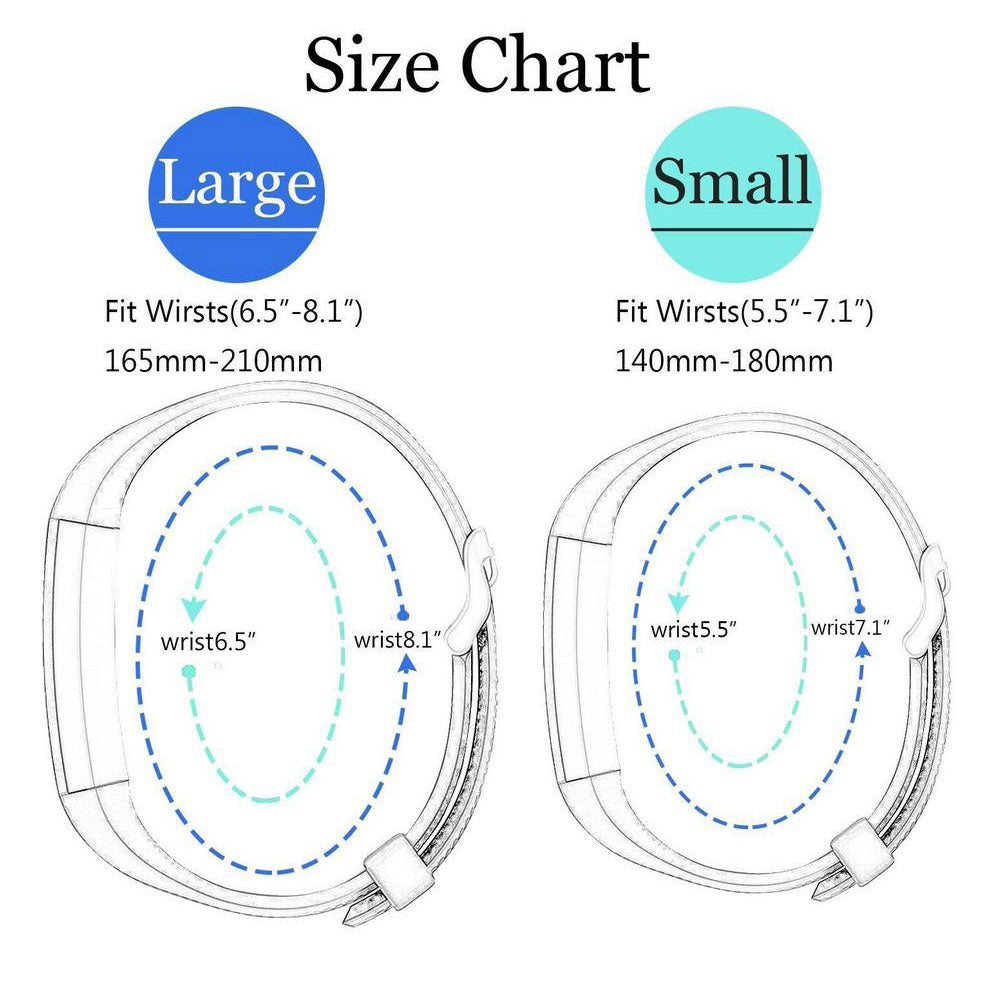 fitbit alta replacement strap grooved style
