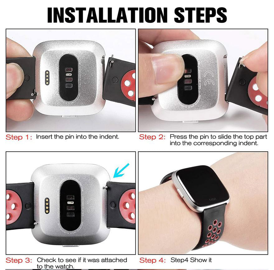 Fitbit Versa Lite strap durable and stylish

