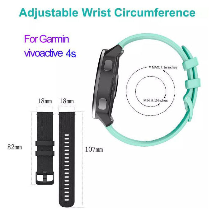 garmin vivomove 3s strap textured design
