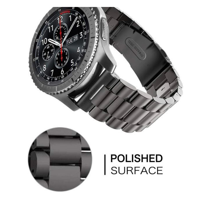 garmin venu 2 steel strap durable build
