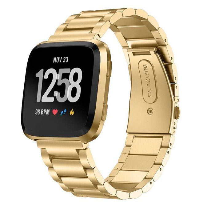 replacement steel band for versa 2 gold
