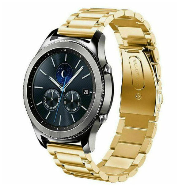 Gold steel strap for samsung galaxy watch 5
