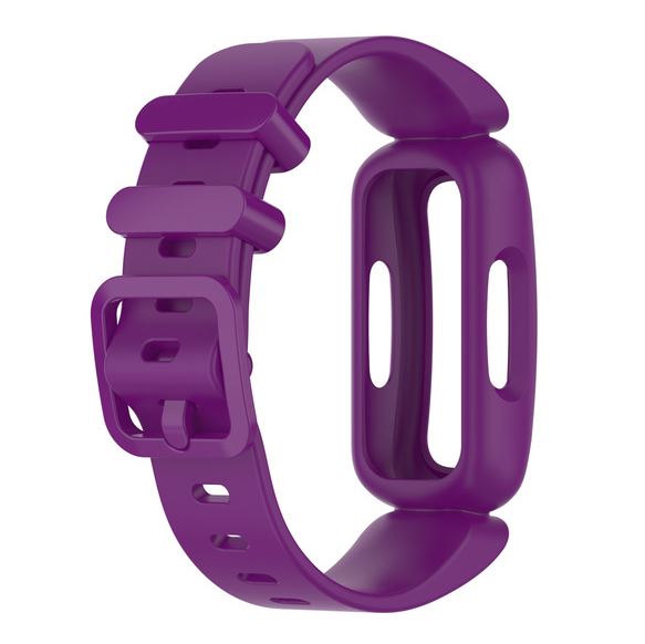 grape purple silicone replacement strap for fitbit Ace 3
