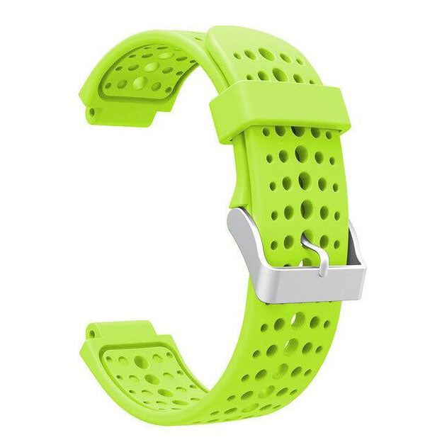 green strap for garmin approach s5 breathable silicone
