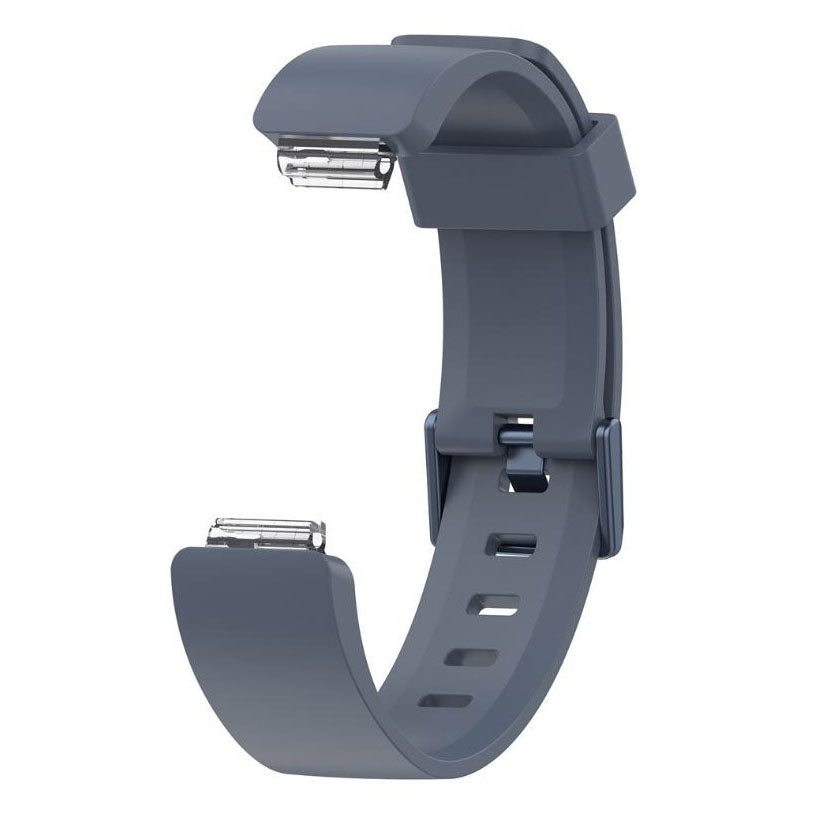 Grey classic look fitbit inspire strap silicone

