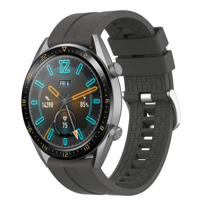 grey premium silicone garmin forerunner 255 band
