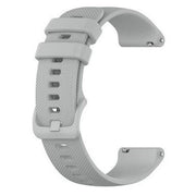 grey Silicone watch band for Garmin Forerunner 265S



