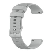 grey band for garmin forerunner 265 buckle clasp
