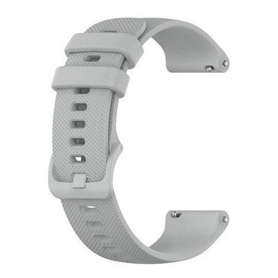 grey band for garmin forerunner 265 buckle clasp
