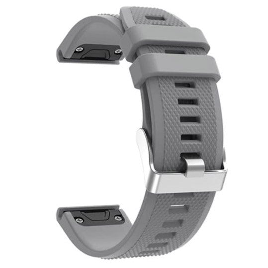 grey garmin foreunner 965 replacement strap buckle detail
