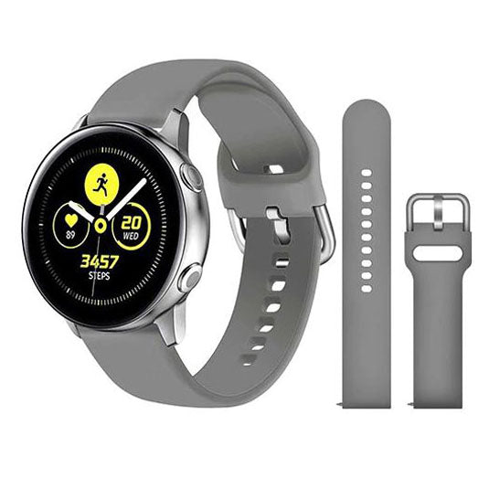 grey garmin vivomove hr strap soft silicone
