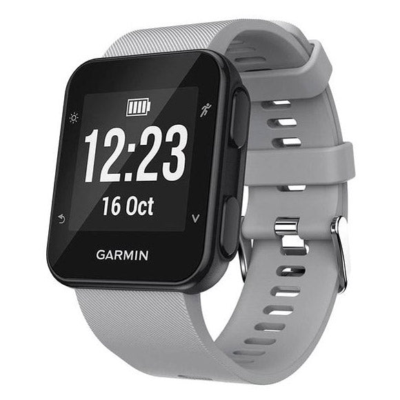 grey textured finish garmin forerunner 35 band
