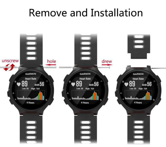 premium silicone strap garmin forerunner 230
