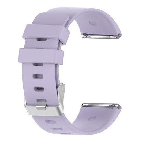 plain fitbit versa strap detail light purple
