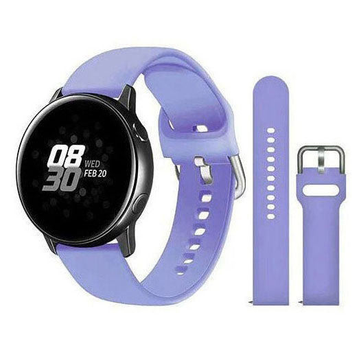 Silicone strap for Samsung Galaxy Watch FE light purple

