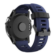 midnight blue silicone-strap-for-garmin-fenix-5x
