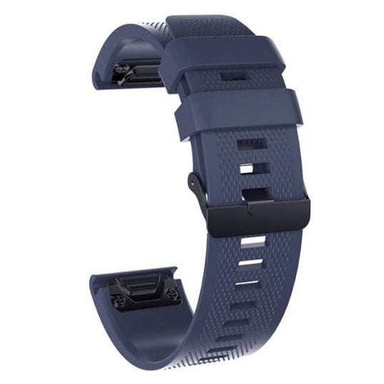 midnight blue replacement garmin quatix 6x solar strap
