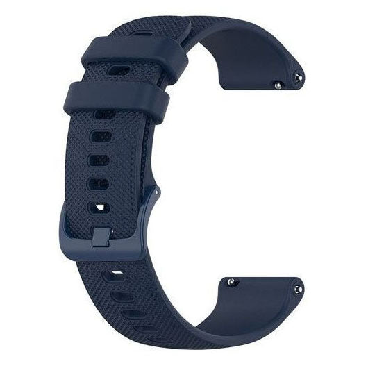 garmin-venu-3s-textured-silicone-strap midnight blue