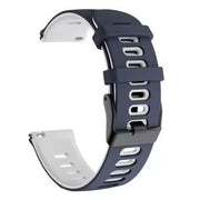 midnight blue silicone strap for samsung galaxy watch 3 45mm
