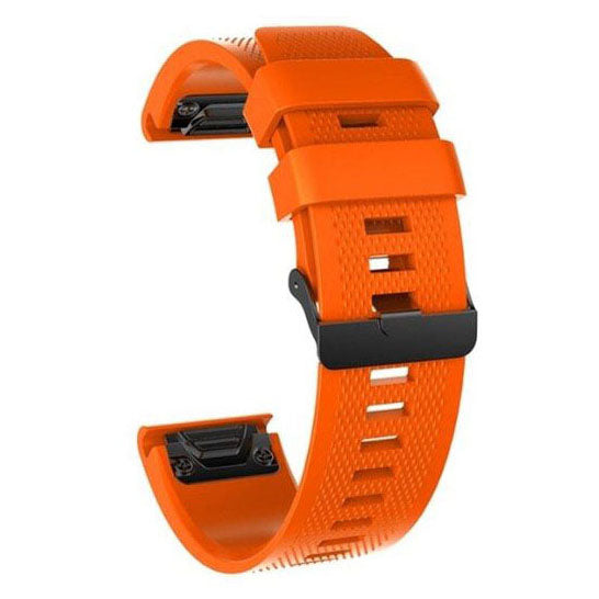 orange durable strap for garmin instinct 2s silicone
