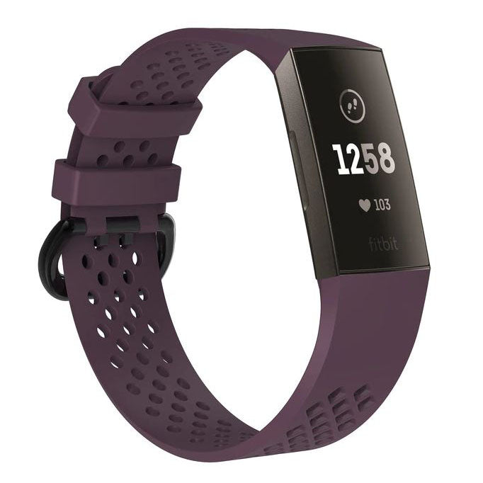 Purple fitbit charge 4 strap large and small

