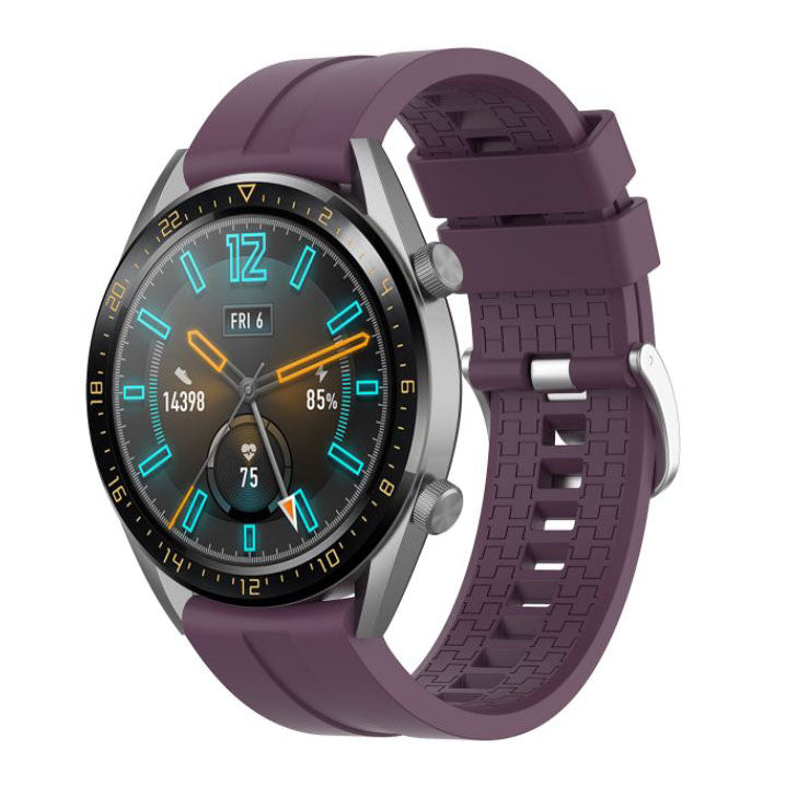 Purple silicone strap for samsung galaxy watch 3
