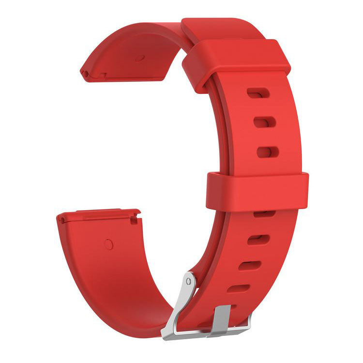 durable fitbit versa strap buckle red
