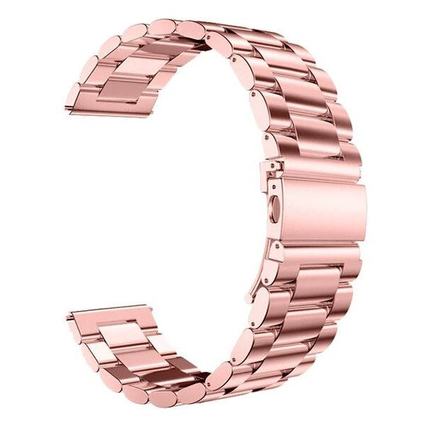 rose pink garmin d2 air steel strap clasp detail
