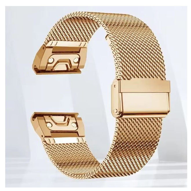 rose gold elegant steel band for garmin foreunner 935
