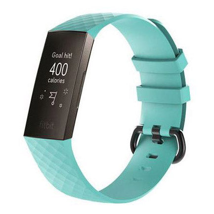teal replacement fitbit charge 4 strap buckle
