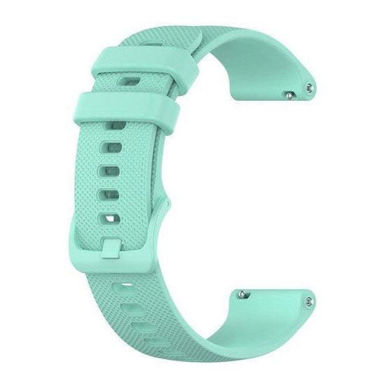 teal luxury garmin forerunner 255 strap detail
