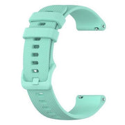 teal durable-garmin-venu-3s-silicone-band