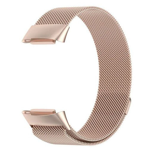 fitbit charge 6 steel strap closeup vintage