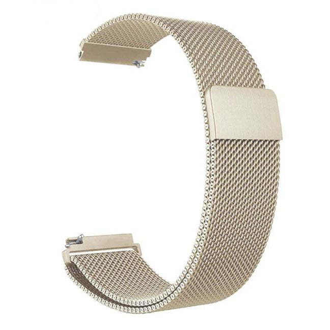 fitbit versa 4 steel strap premium finish vintage
