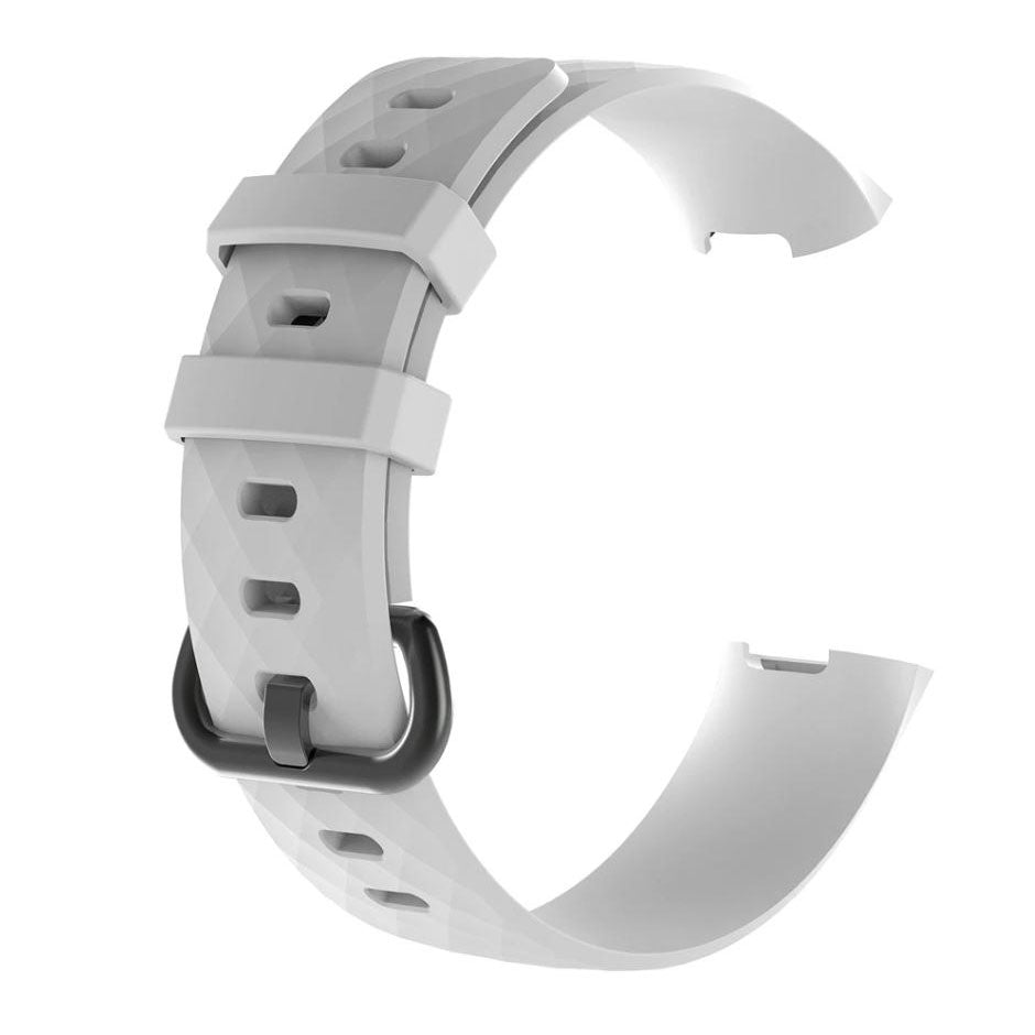 high quality fitbit charge 4 strap silicone white
