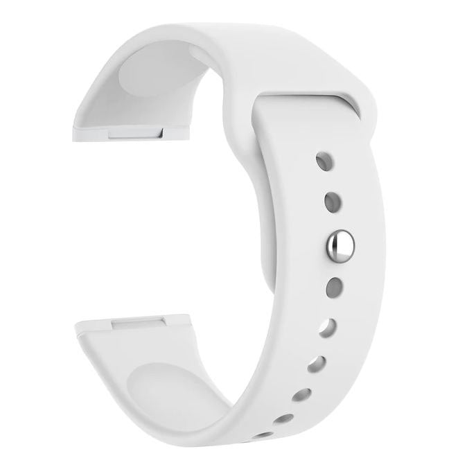 white comfortable silicone strap for Fitbit Sense

