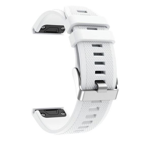 white luxury garmin approach s60 strap chrome
