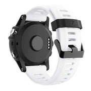 white watch strap for garmin fenix 3 silicone
