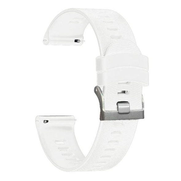 white strap for garmin vivomove 3 silicone
