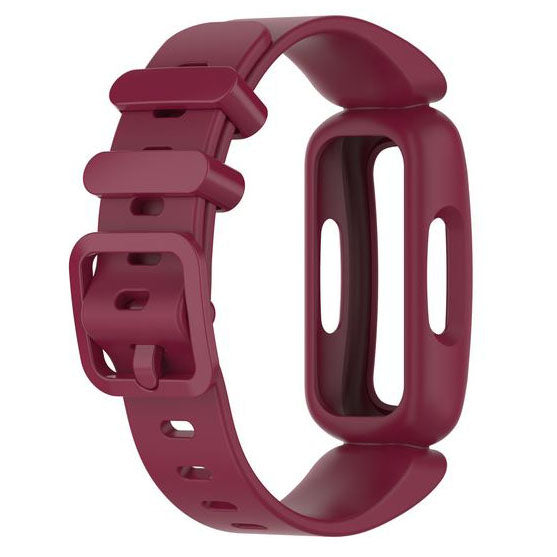 wine red comfortable strap for fitbit Ace 3silicone

