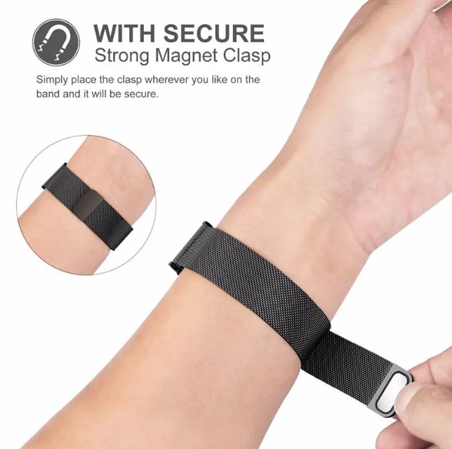fitbit versa 3 replacement steel strap